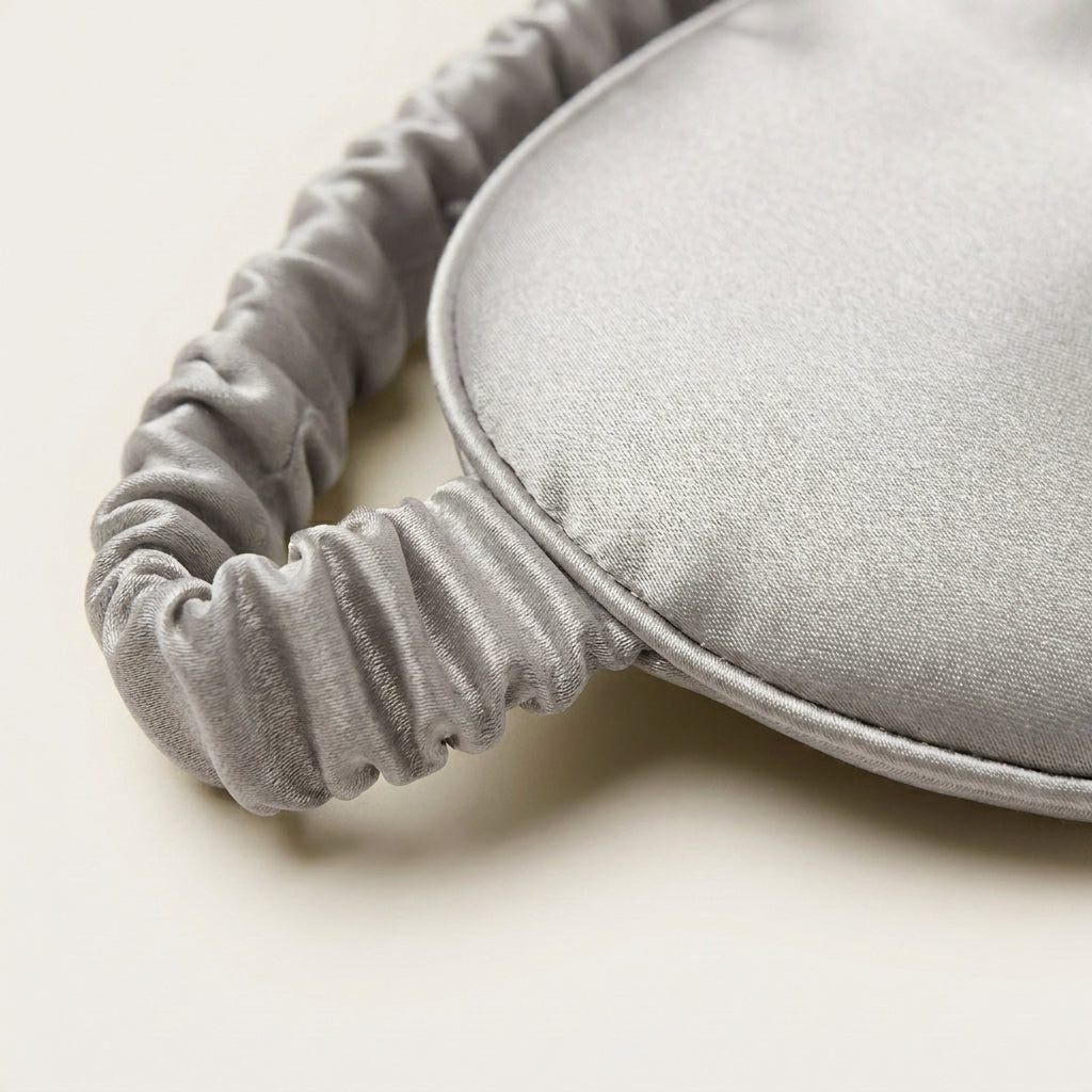100%  Mulberry Silk Sleep Mask For Adults - Blackout Eye Mask