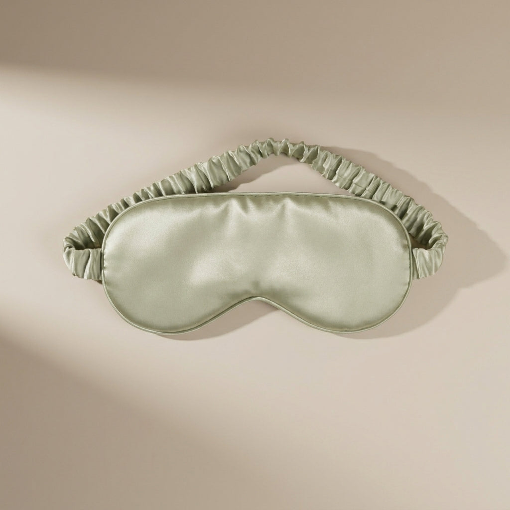 100%  Mulberry Silk Sleep Mask For Adults - Blackout Eye Mask