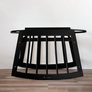 Modern Rocking  Moses Bassinet Stand with Brake black