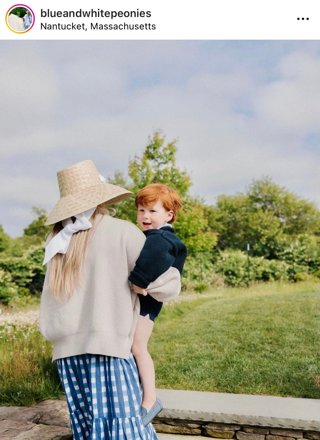 Amaryllis Sun Hat - Red Wide & Short Grosgrain Ribbon