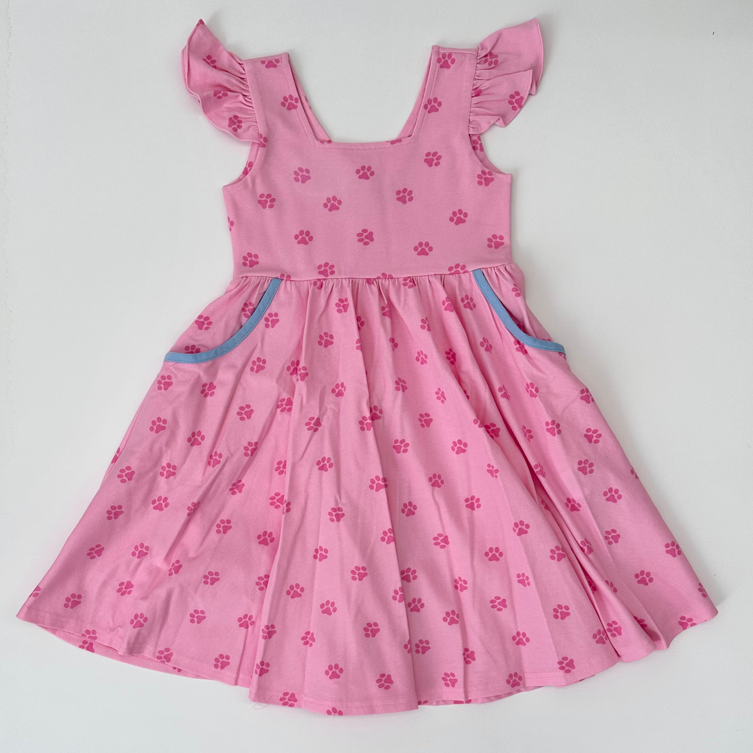Paw Print Nora Romper