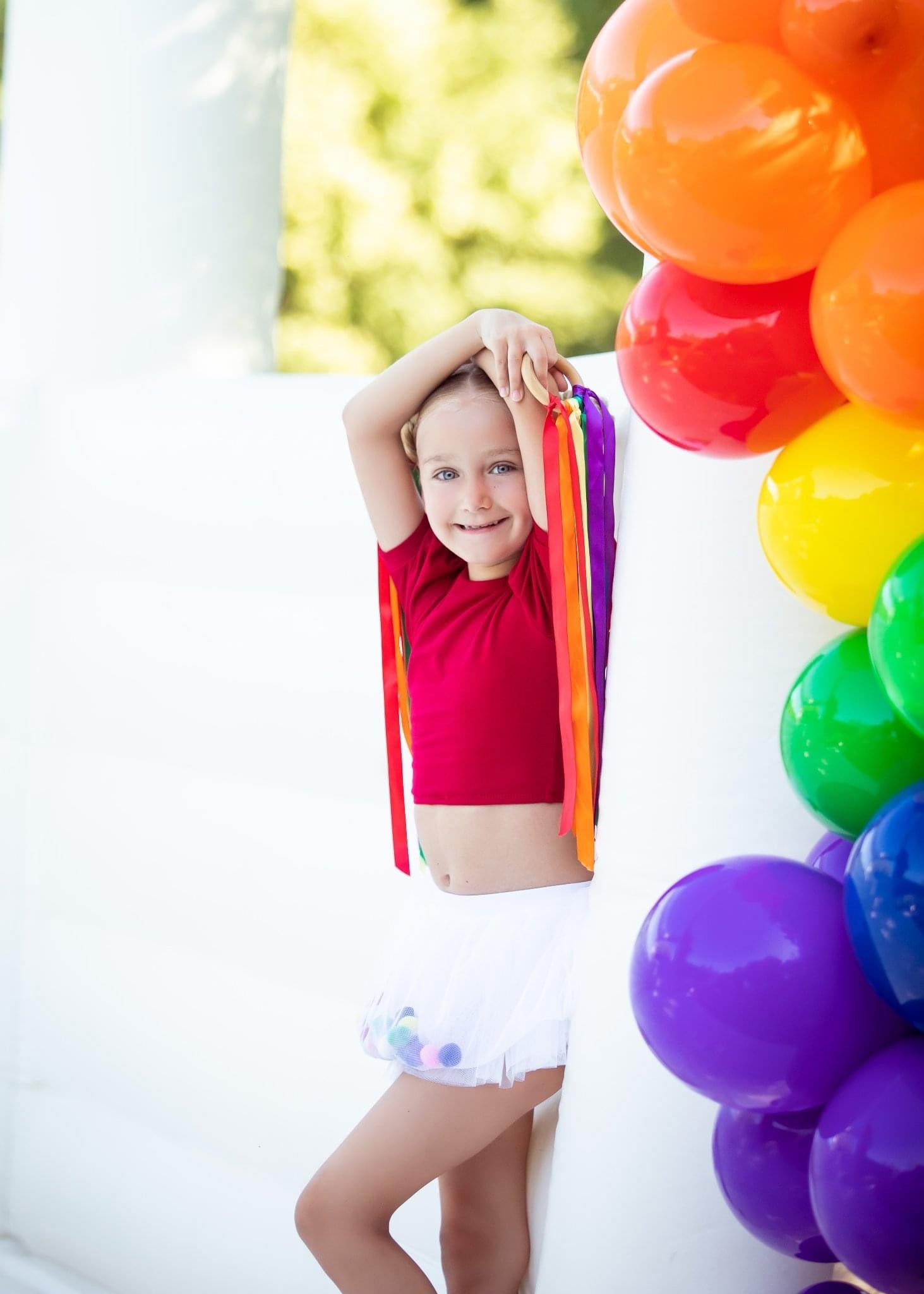 Lt Signature Multi Colored Pom Tutu Bloomers
