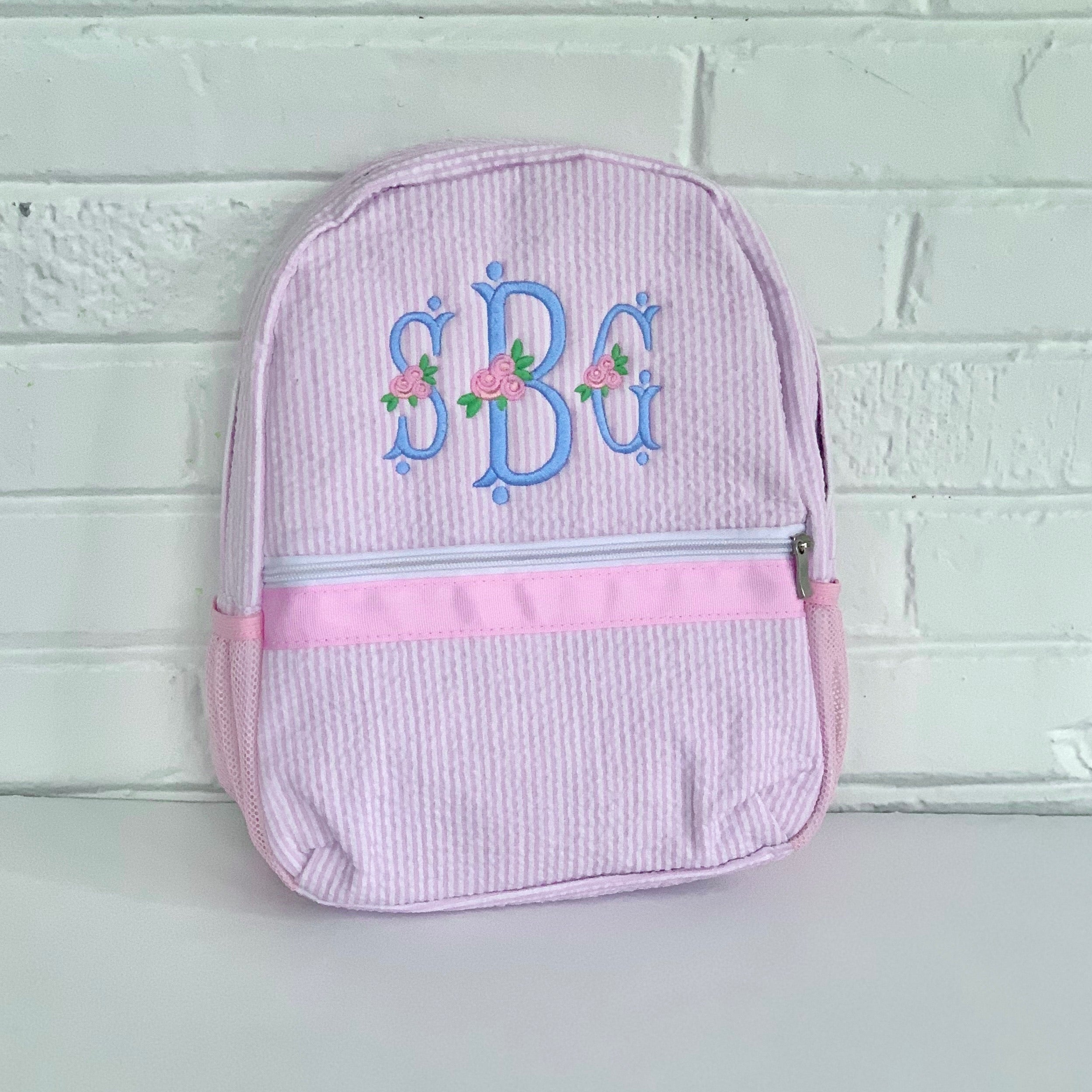 Seersucker Full-size Backpack