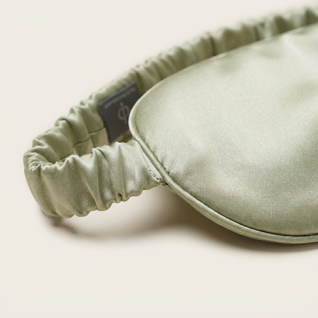 100%  Mulberry Silk Sleep Mask For Adults - Blackout Eye Mask