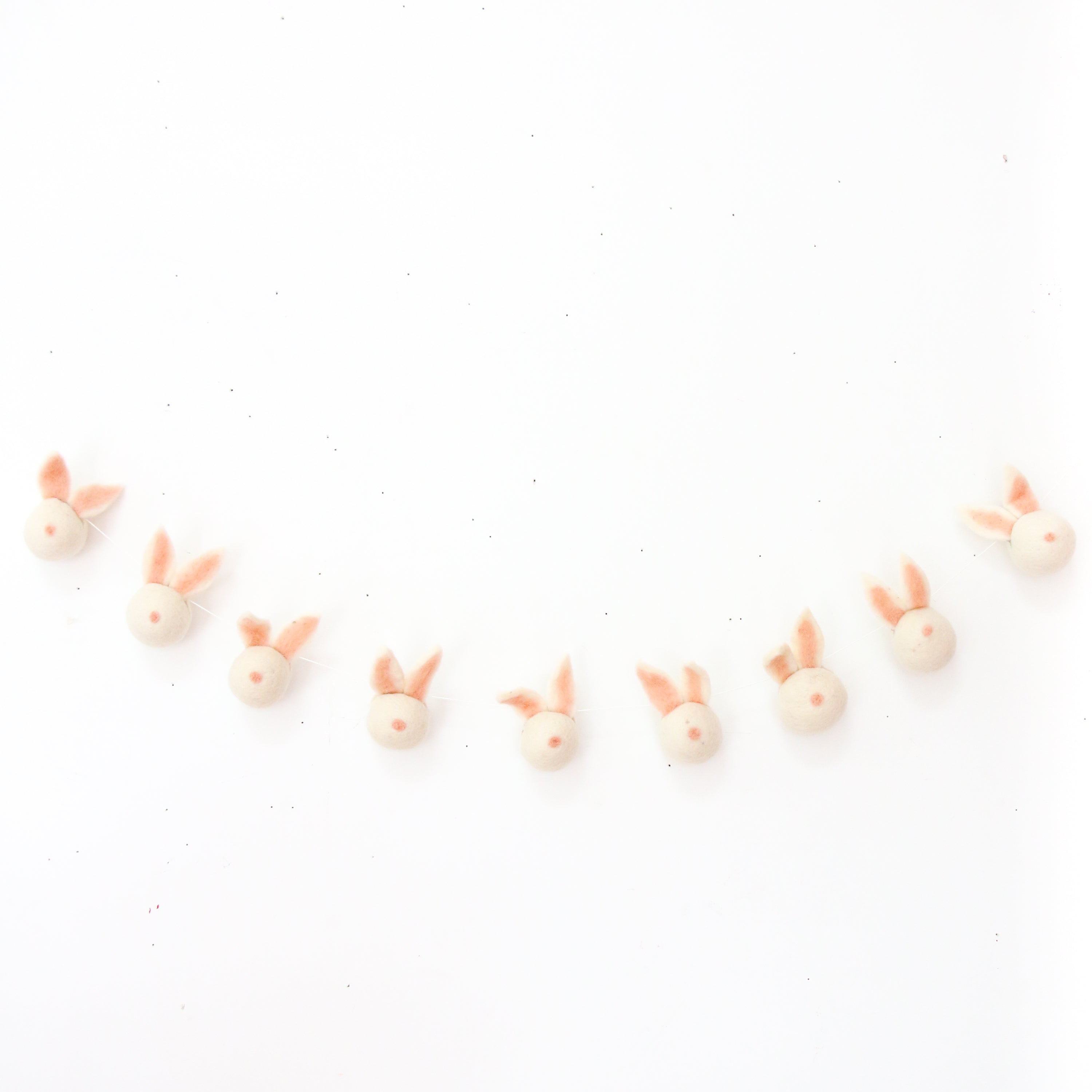 Bunny Felt Garland