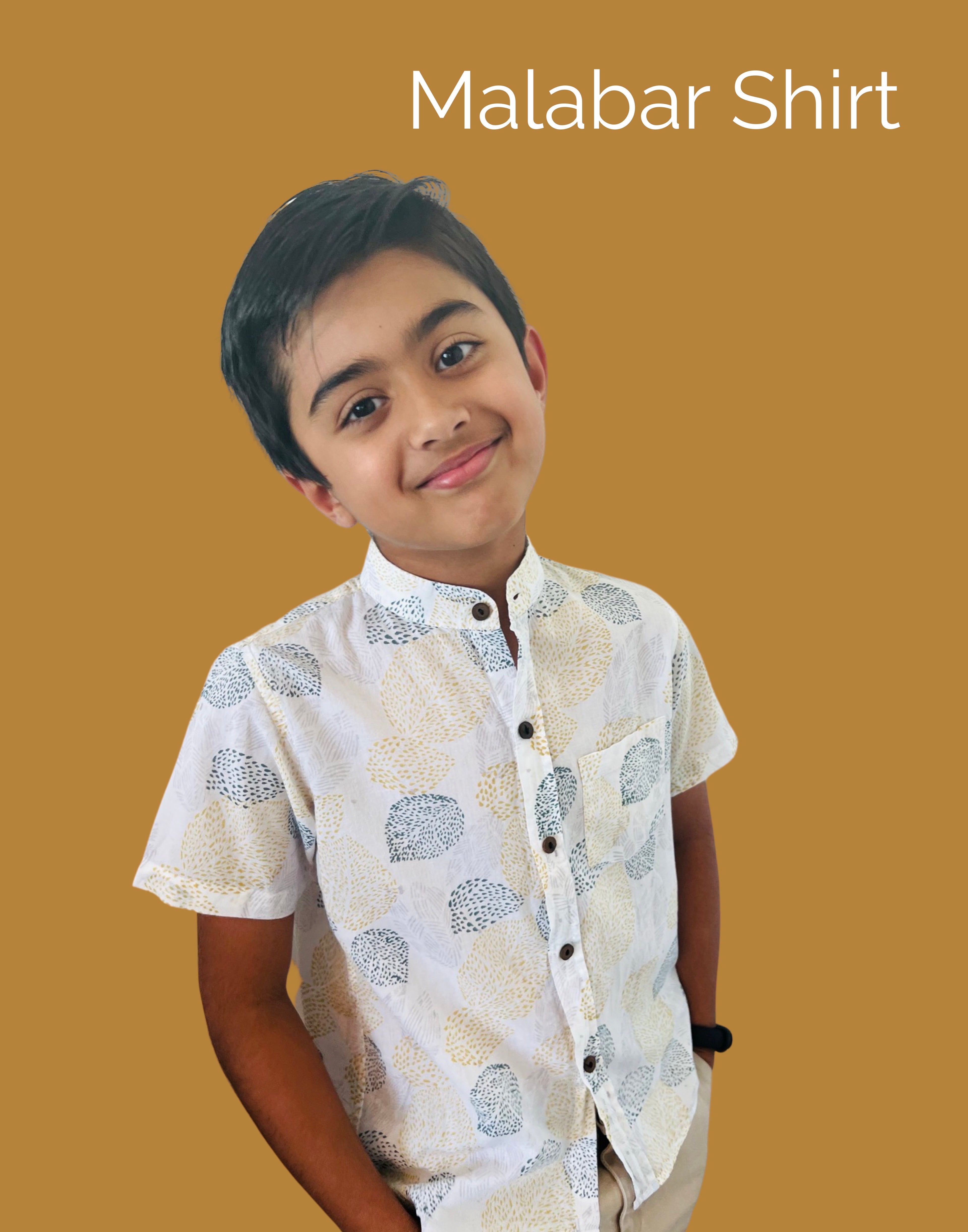 Block Printed Shirts for Boys