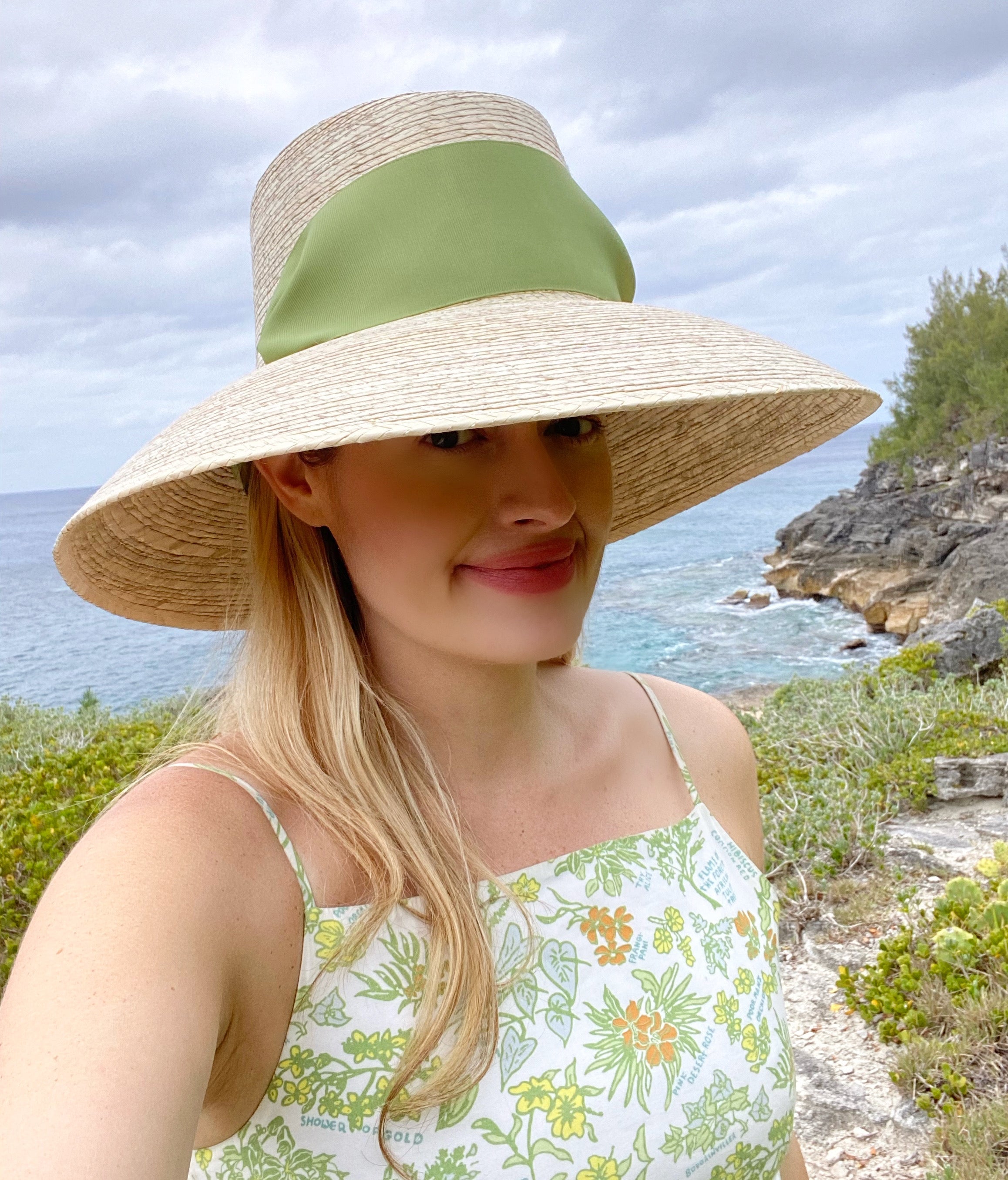 Olive Green Wide & Short Grosgrain