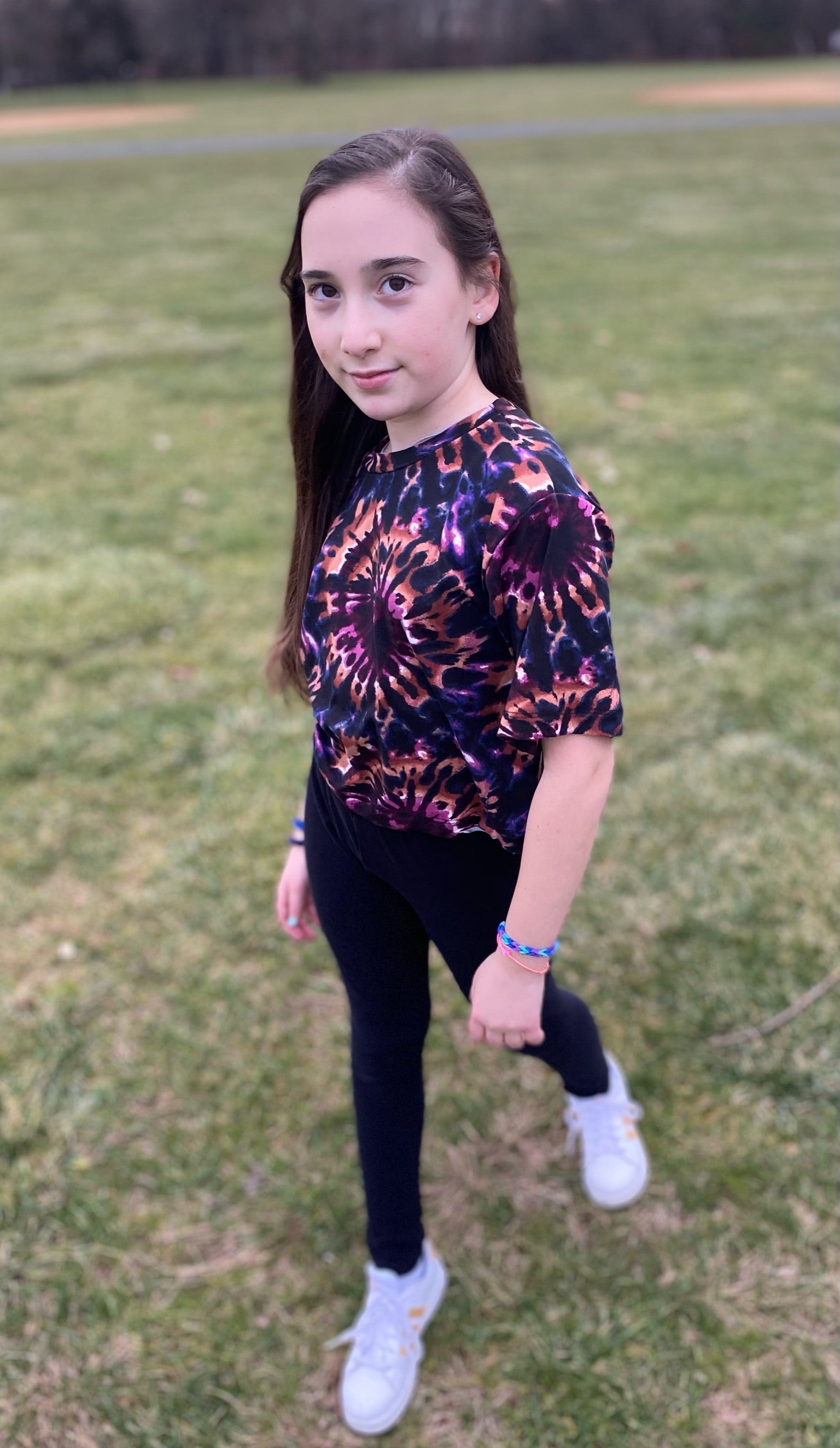 Tweenstyle - Sienna Tie Dye Boxy Tee