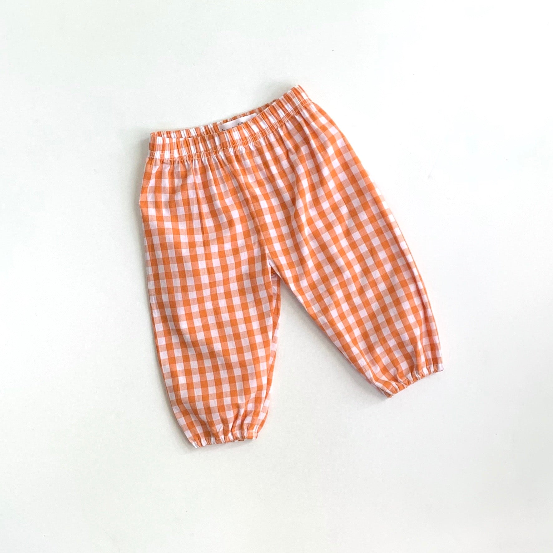 Gingham Bubble Pants