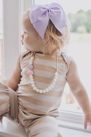 Mini Flower Necklace For Kids | Safe Silicone Chewable Jewelry