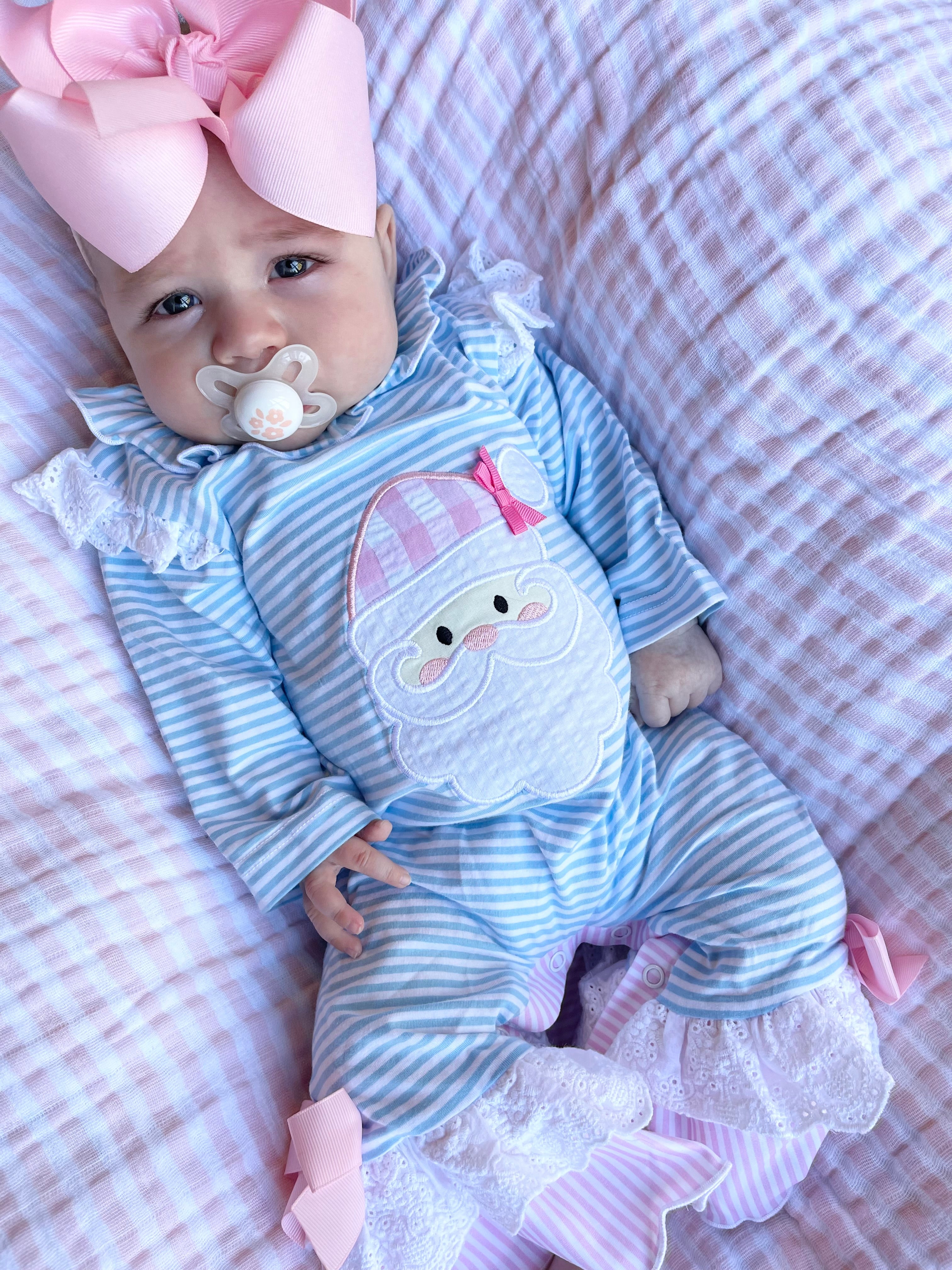 Girls Christmas Santa Romper