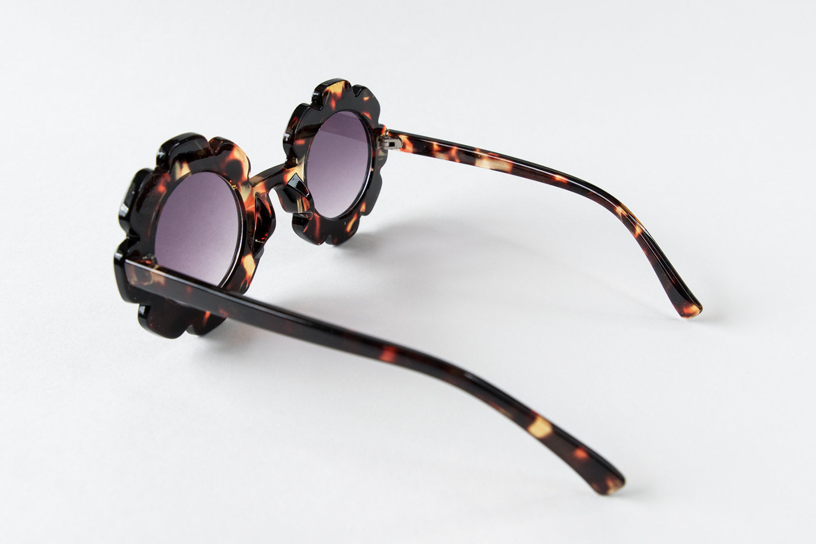 Toddler & Kid Daisy Sunglasses - Amber Tortoise