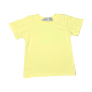 Threaded Cotton Boy Short Sleeve Shirt (95% Cotton/spandex)