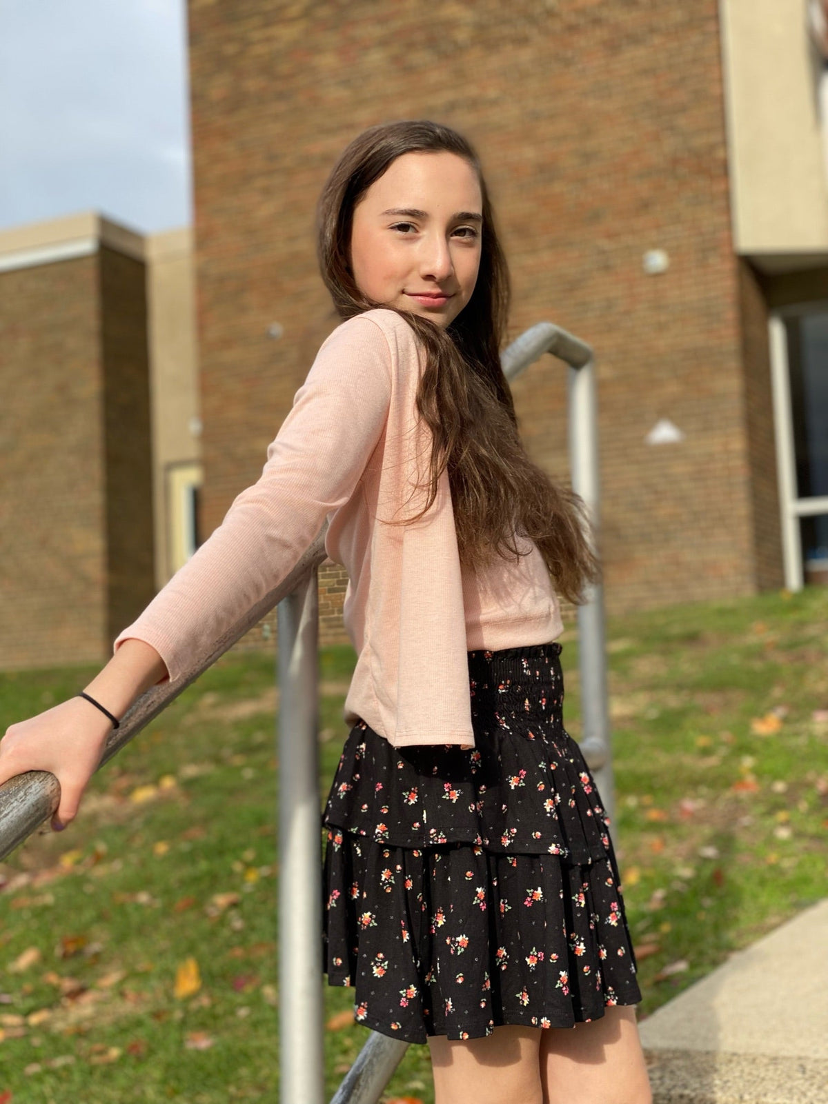 Tweenstyle - Peach Rib Cardigan