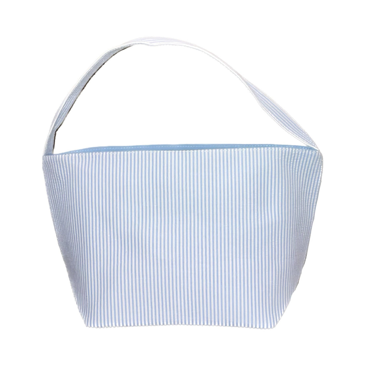 Gingham/seersucker Bucket Bag