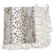 Snowcat Ivory | Luxe Cuddle Blanket