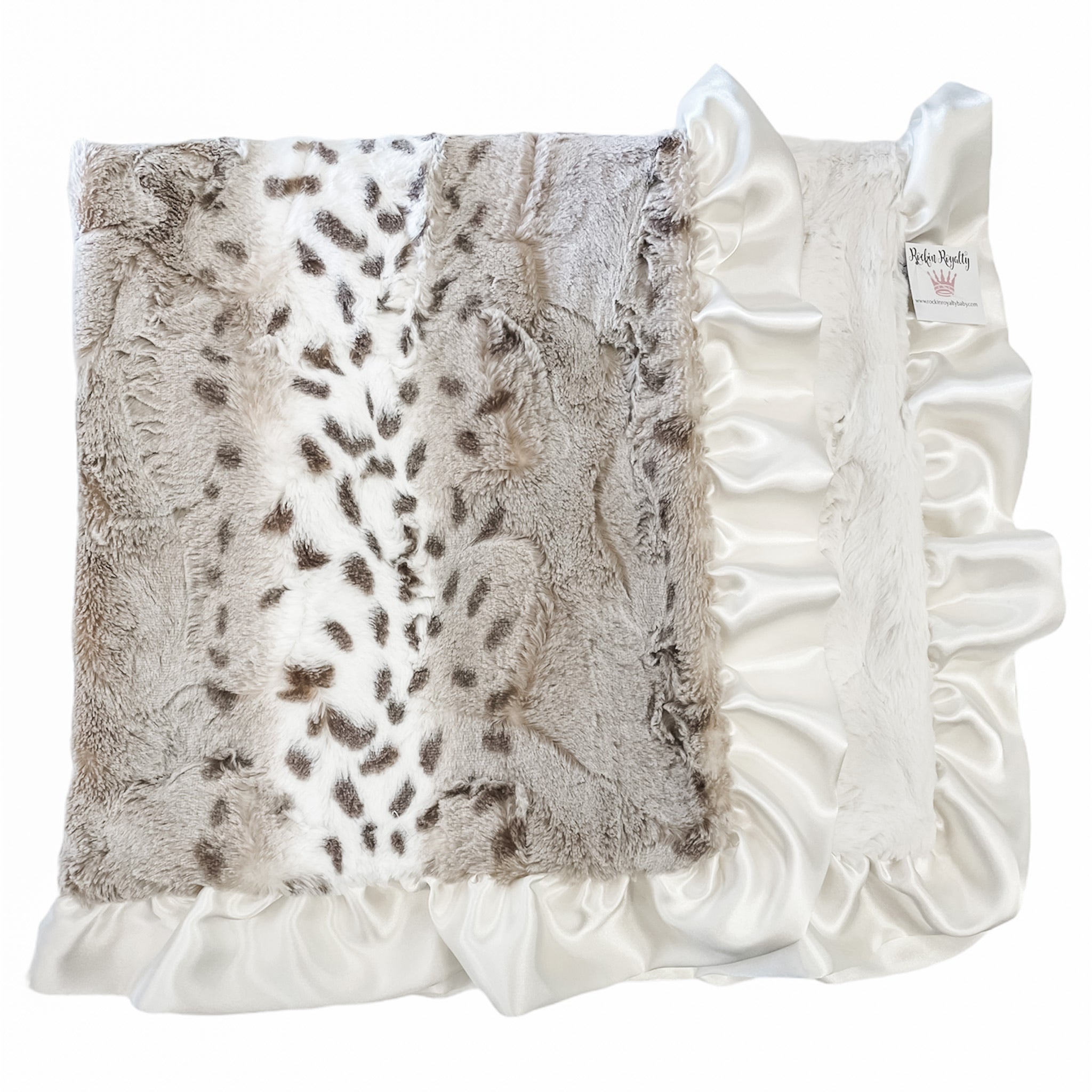 Snowcat Ivory | Luxe Cuddle Blanket