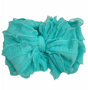 Cool Mint | Signature Ruffled Baby Headband
