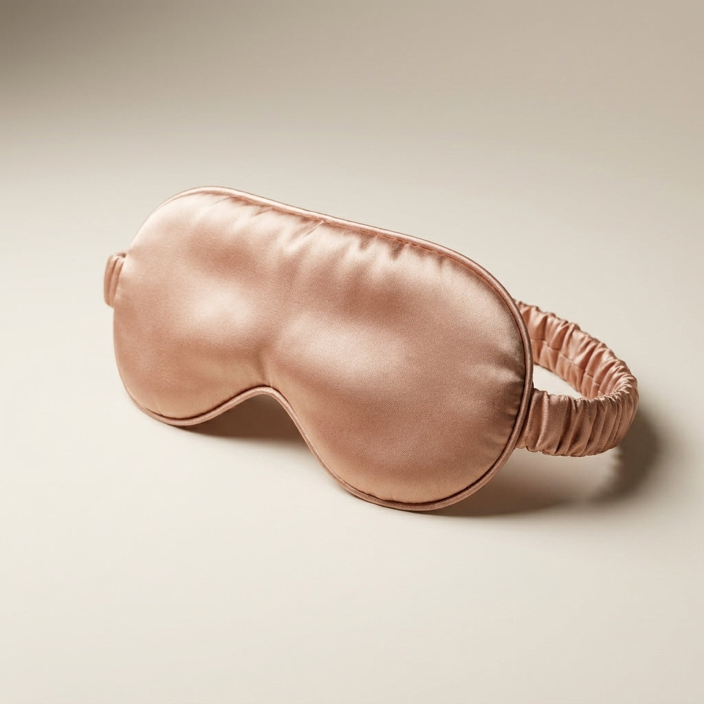 100%  Mulberry Silk Sleep Mask For Adults - Blackout Eye Mask