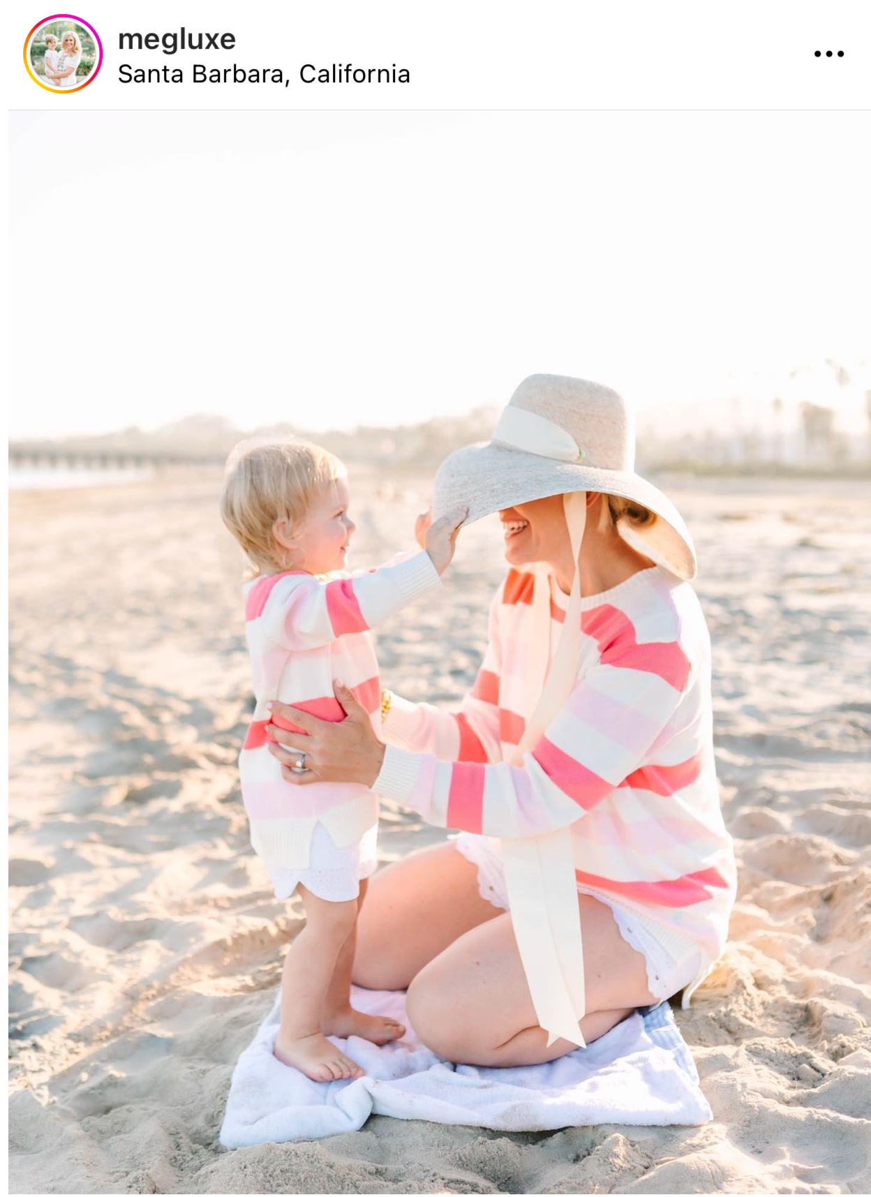 Mommy And Me Sun Hat Set