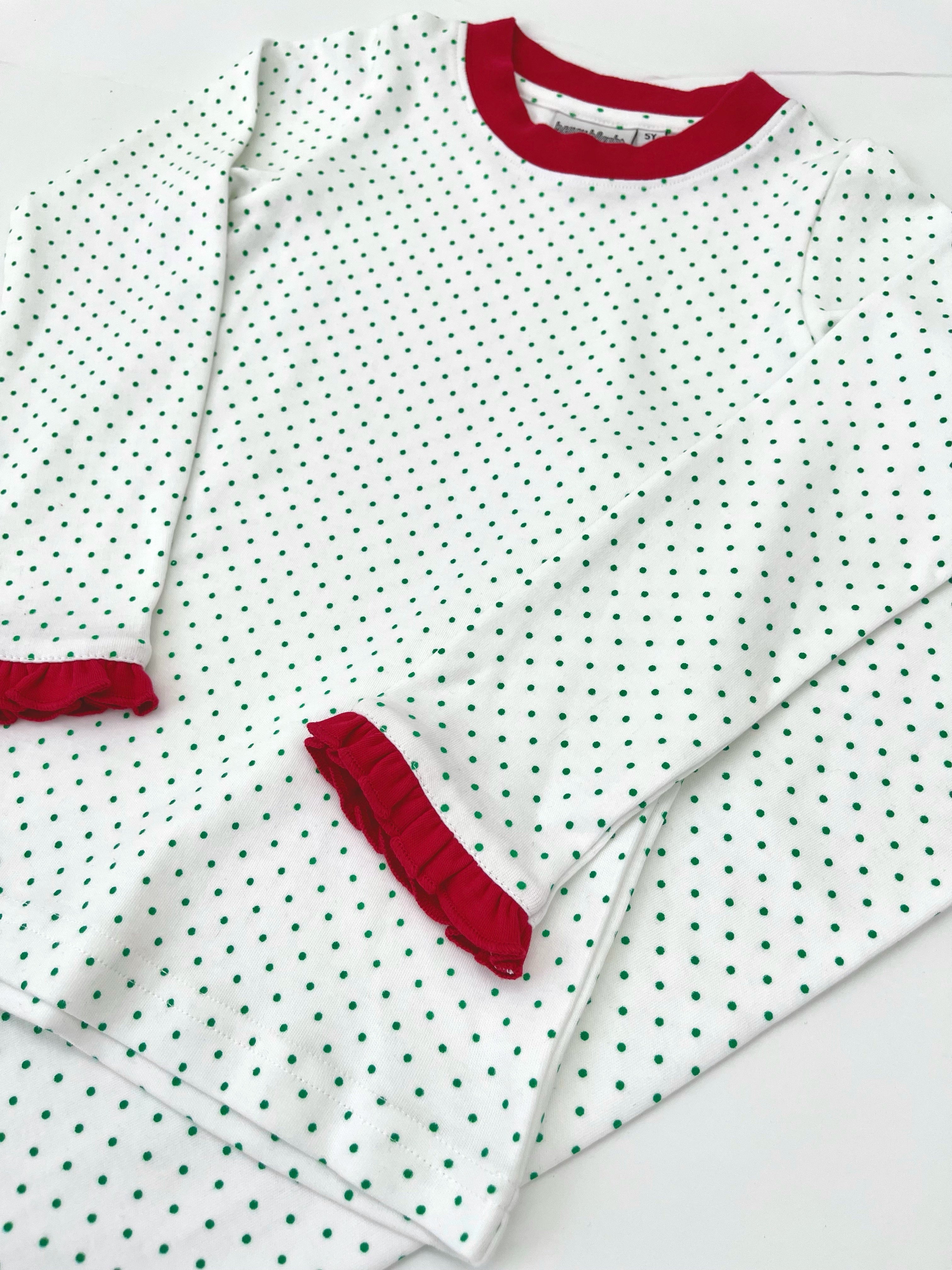Fitted Pajamas — Ruffle