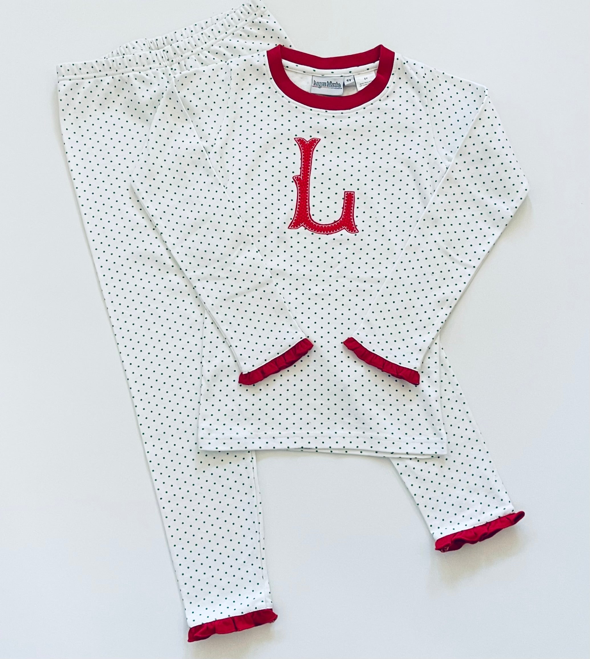 Fitted Pajamas — Ruffle