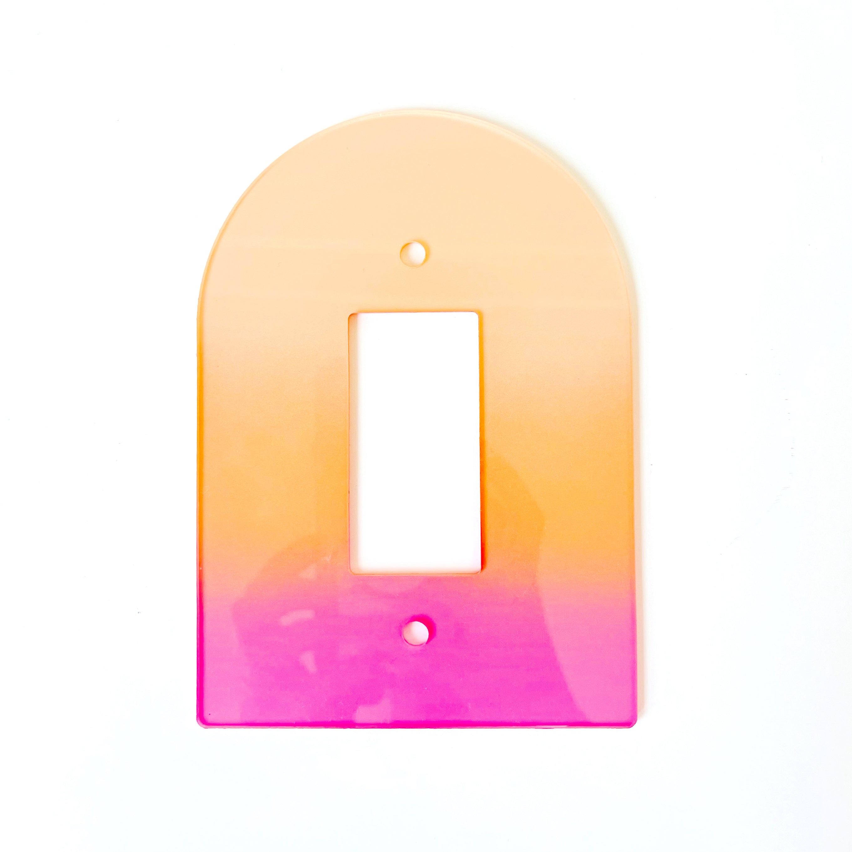 Arch Light Switch Plate