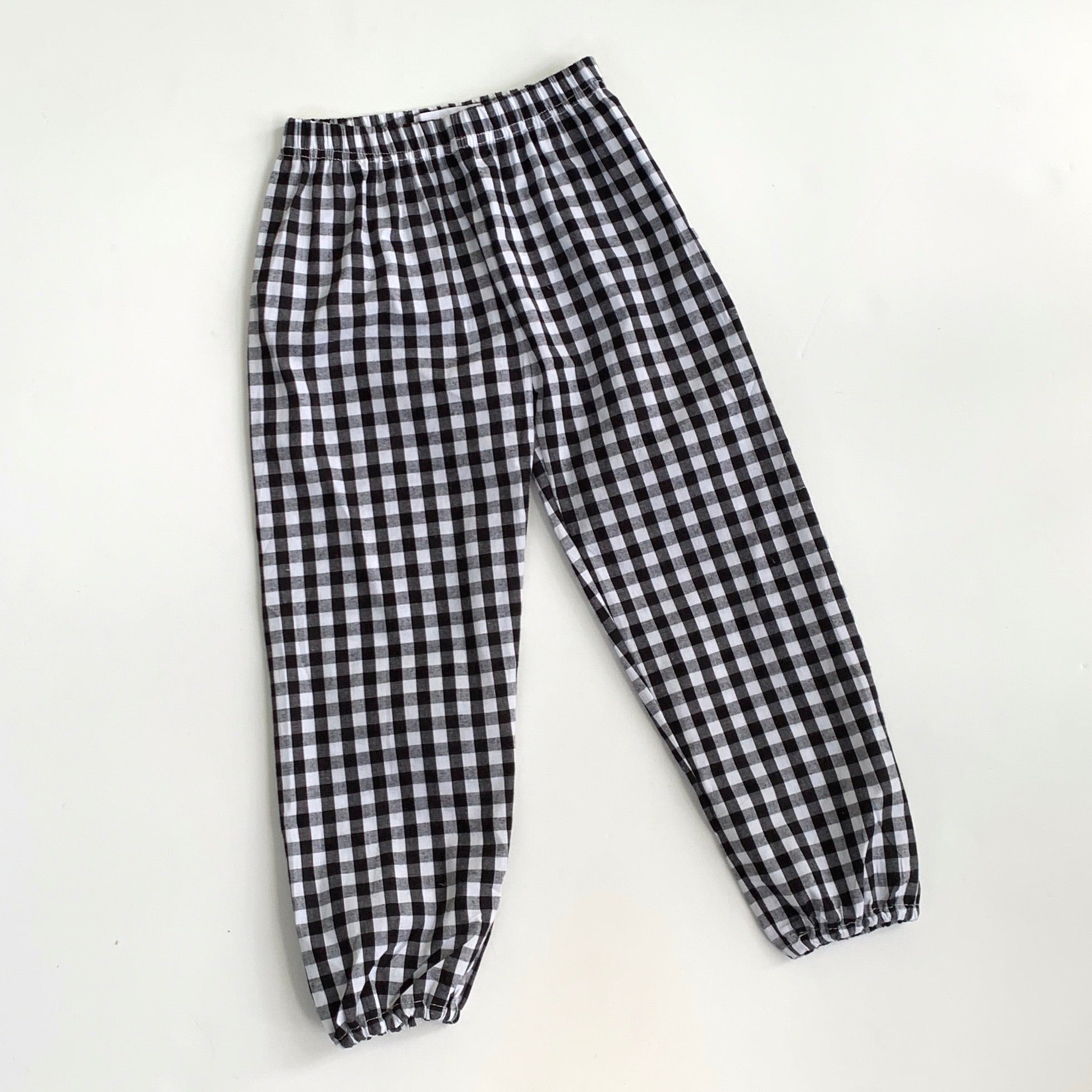 Gingham Bubble Pants