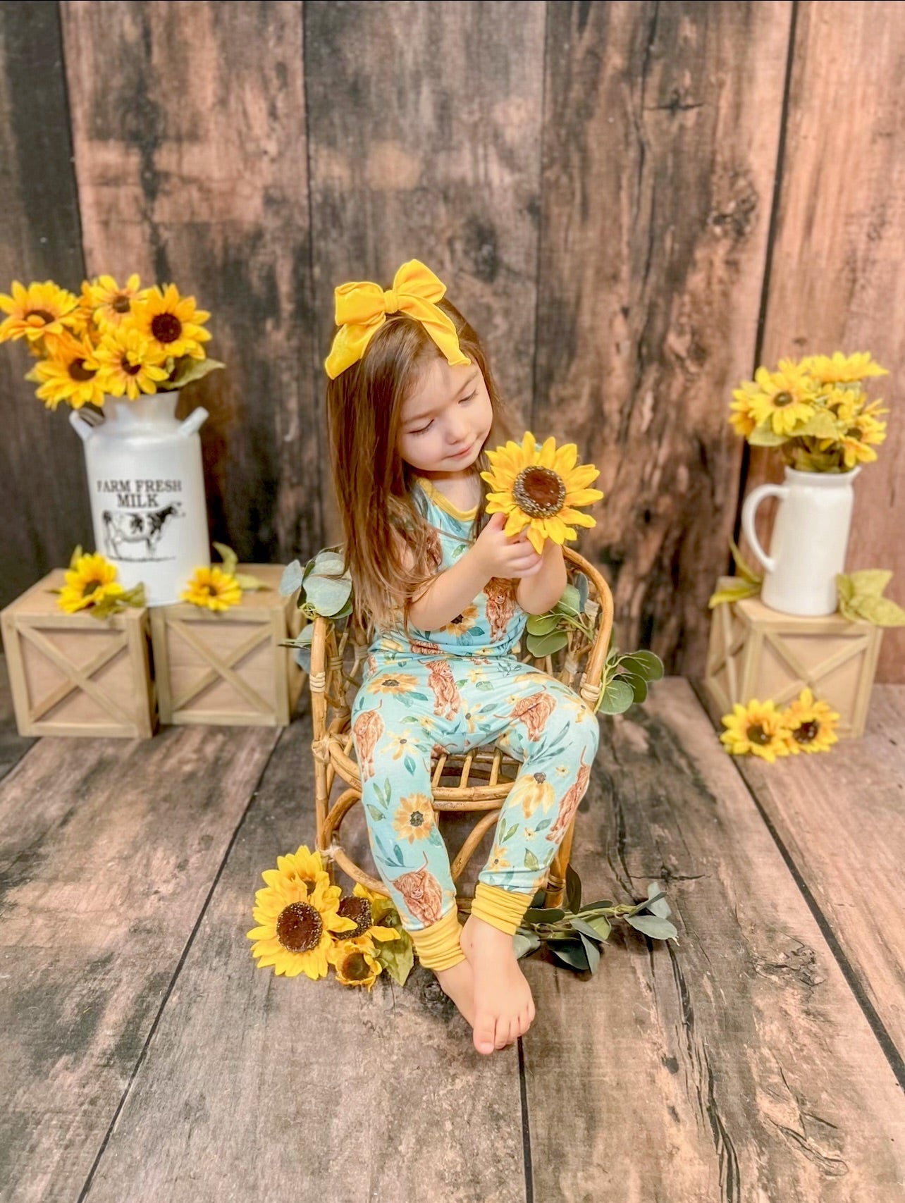 Highland Blooms Two Piece Set