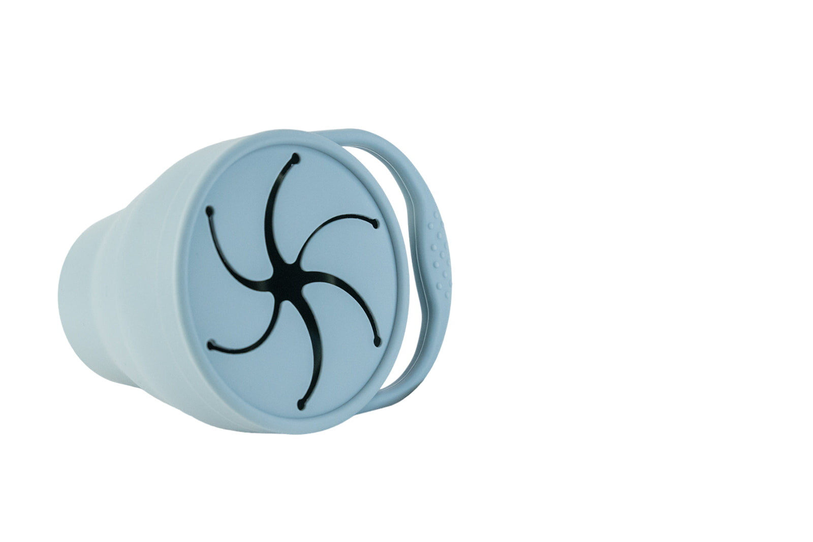 Duck Egg Blue Collapsible Snack Cup