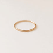 Hammered Stacking Ring