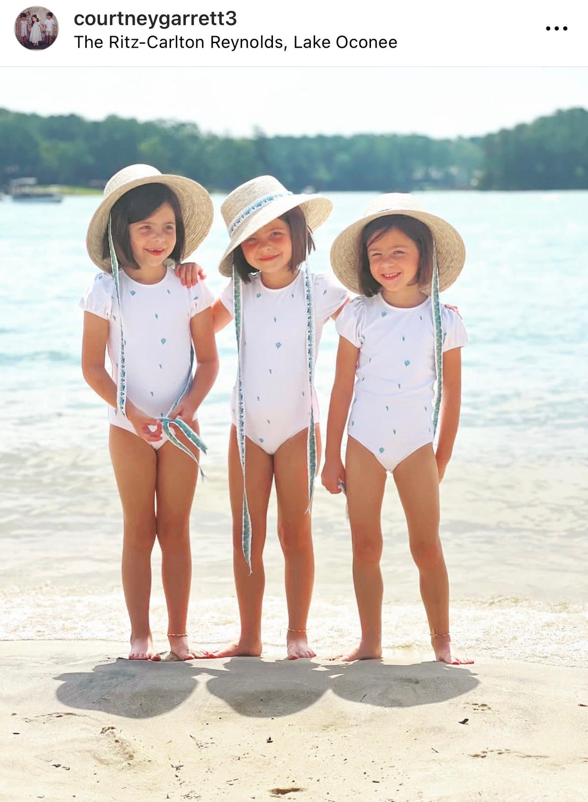 Palmetto Girl’s Hat - Long Navy Grosgrain