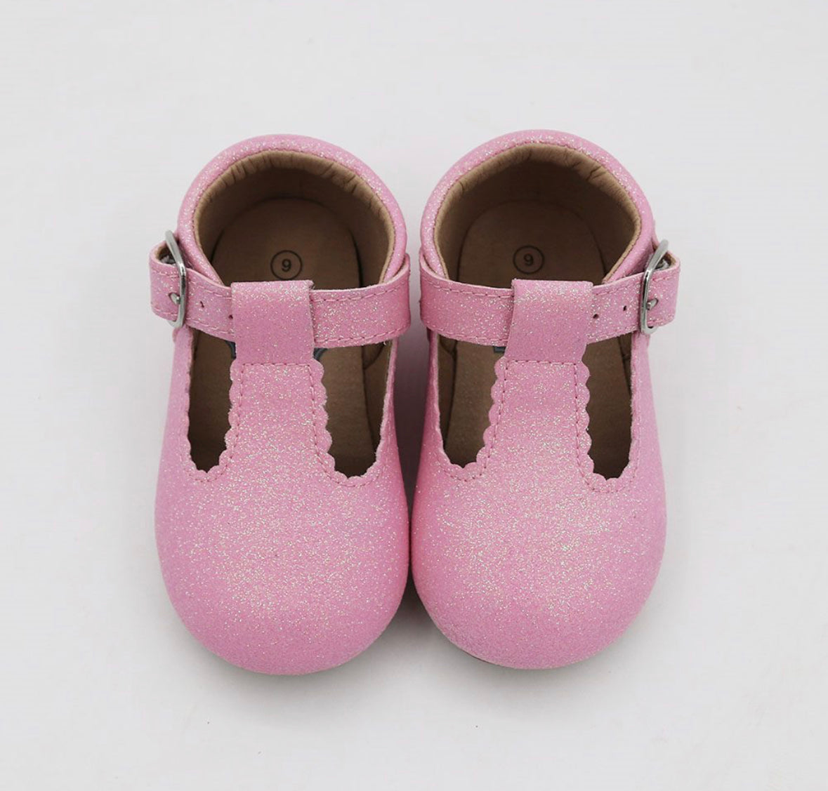 T-straps - Bright Pink