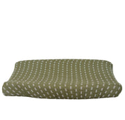 Olive Strokes Changing Pad Cover