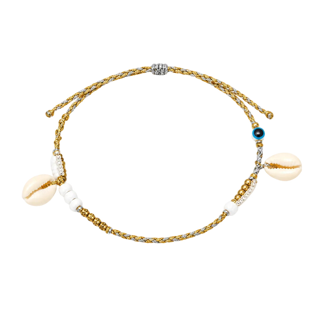 Sahara Cowrie Shell Anklet