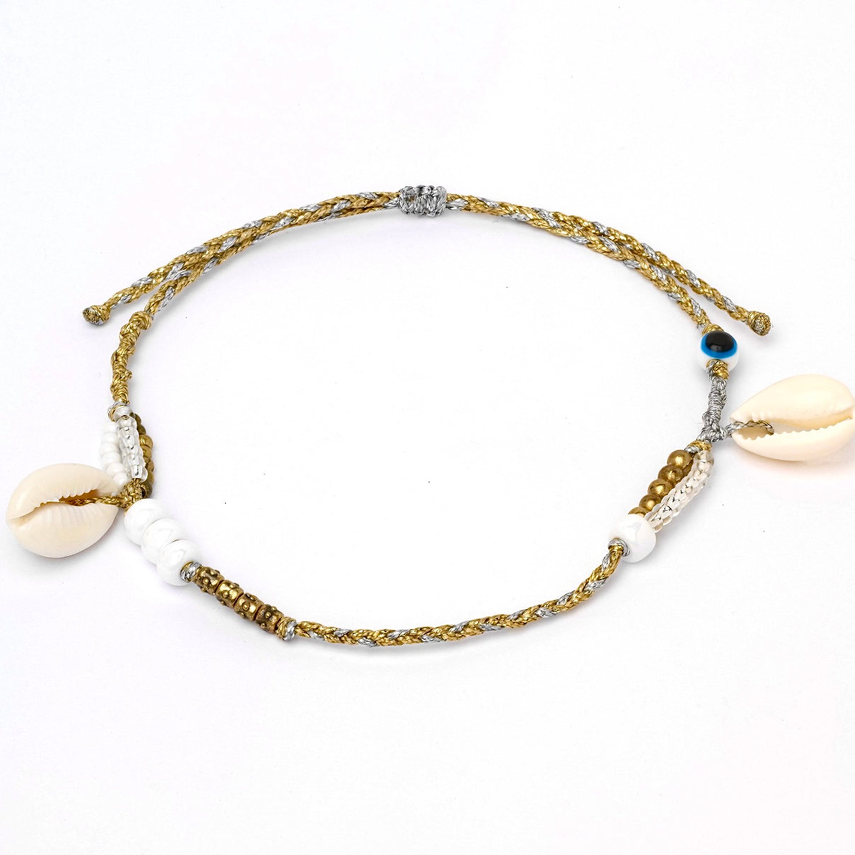 Sahara Cowrie Shell Anklet