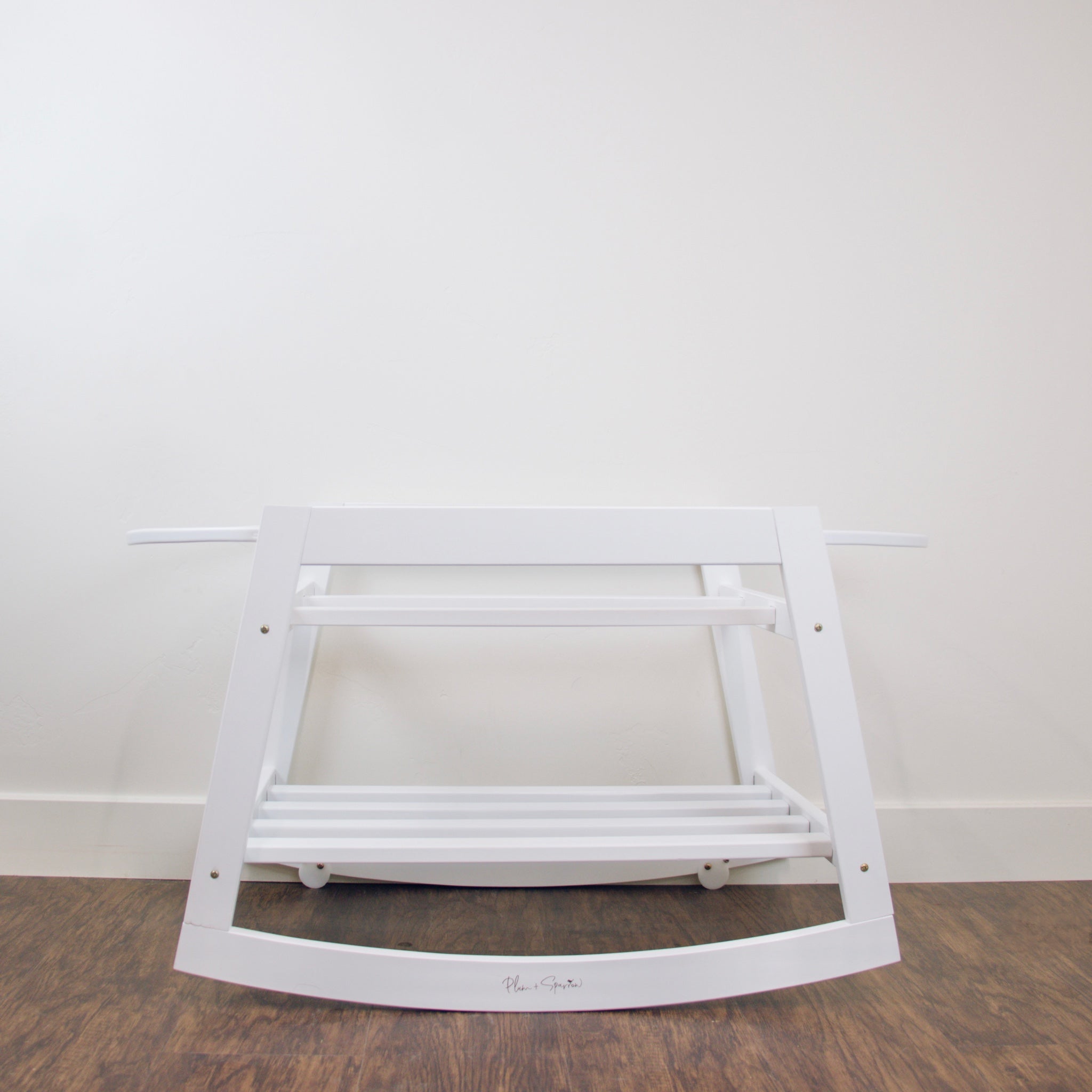 Classic Rocking moses Bassinet Stand with Brake white
