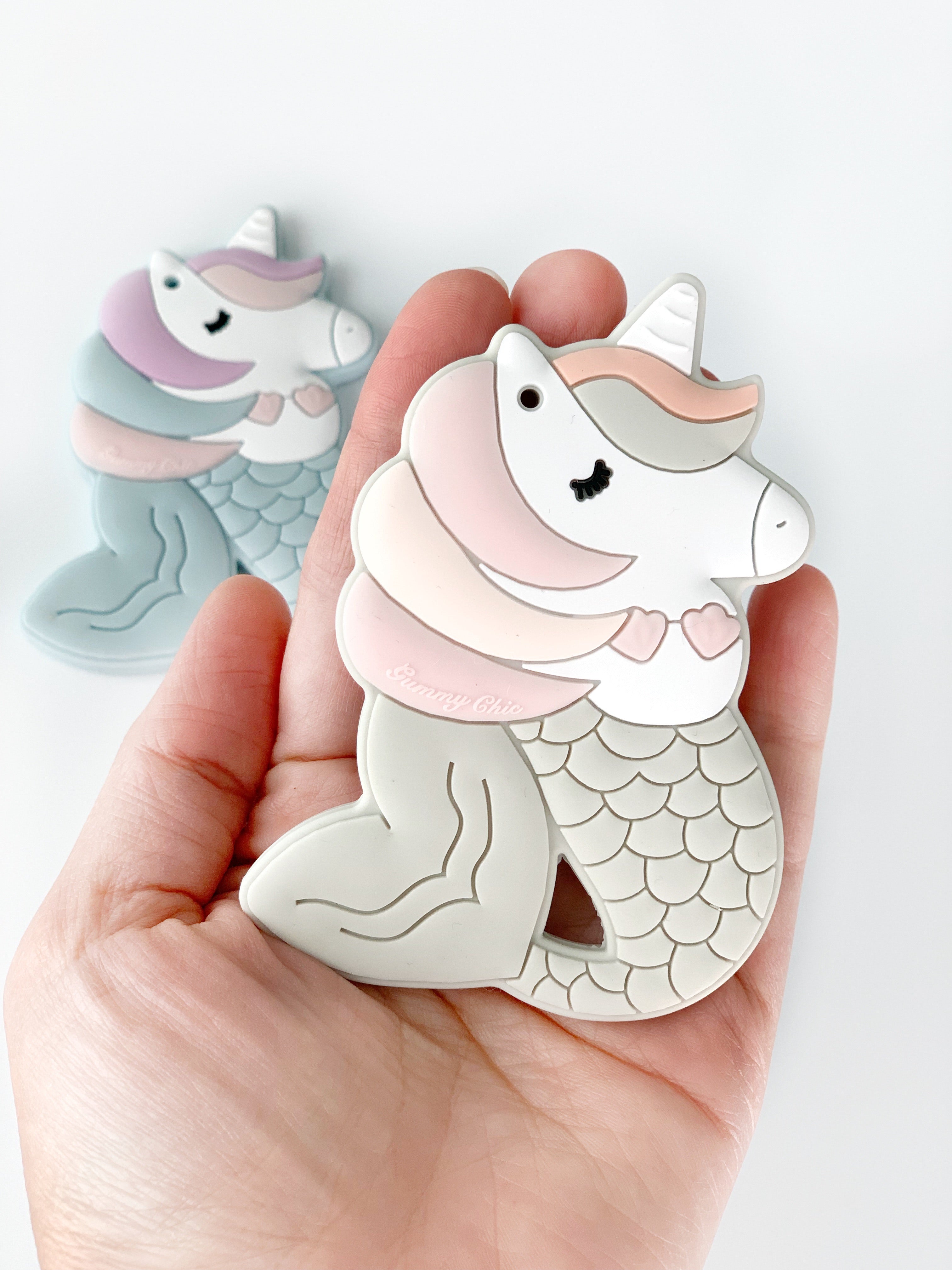 Mermicorn Sensory Chew Necklace | Kid's Sensory Chew Jewelry For Fidgety Hands