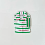 Knit Button Up Shirt - Multi Stripe