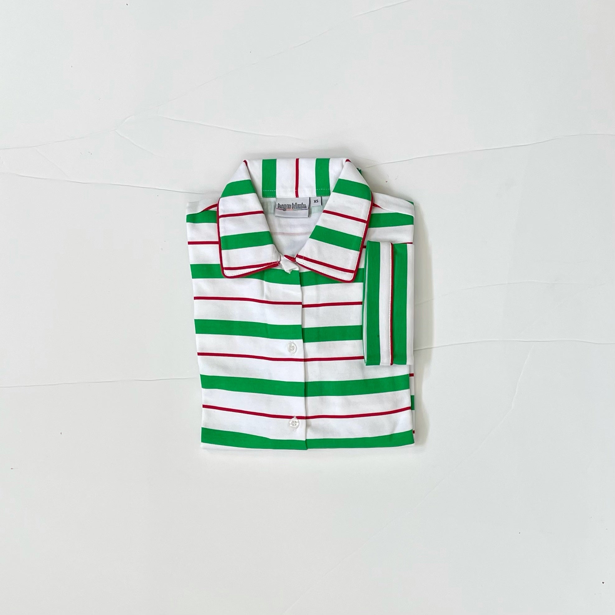 Knit Button Up Shirt - Multi Stripe