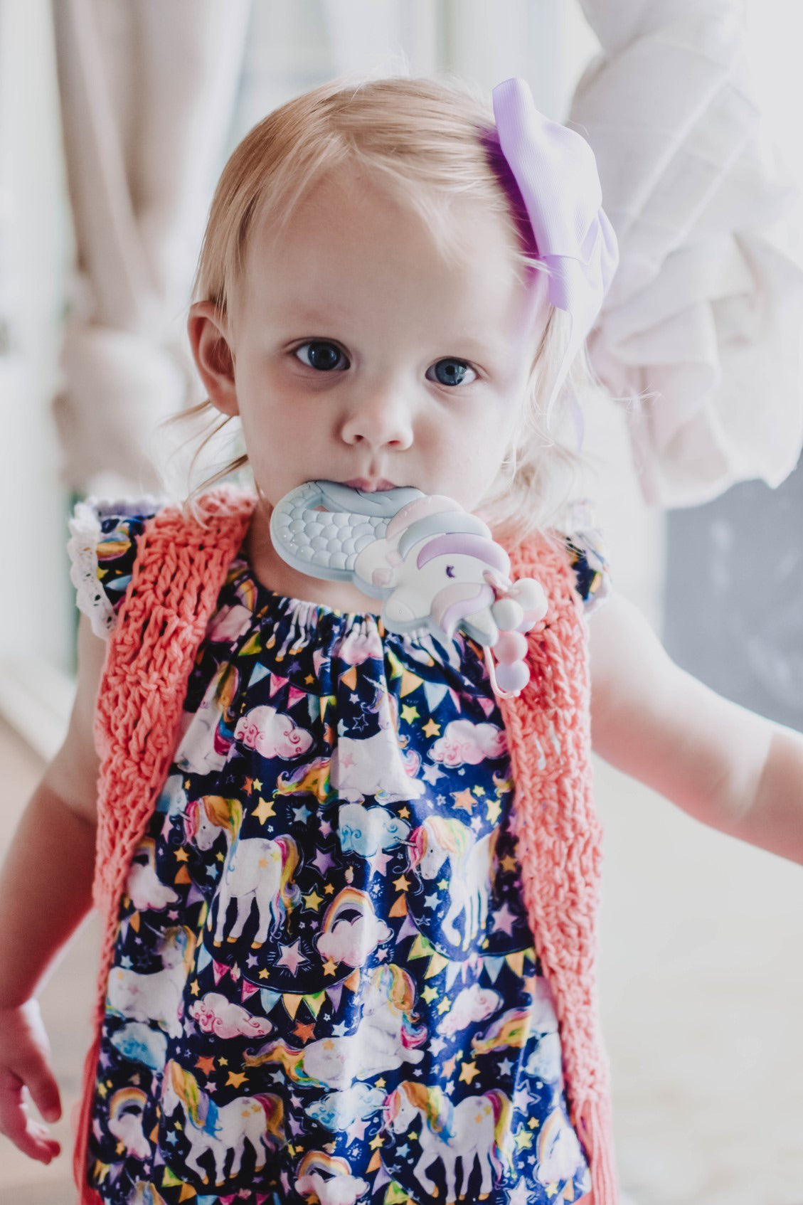 Mermicorn Sensory Chew Necklace | Kid's Sensory Chew Jewelry For Fidgety Hands
