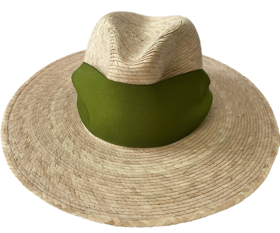 Olive Green Wide & Short Grosgrain