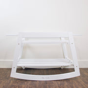 Classic Rocking moses Bassinet Stand with Brake white