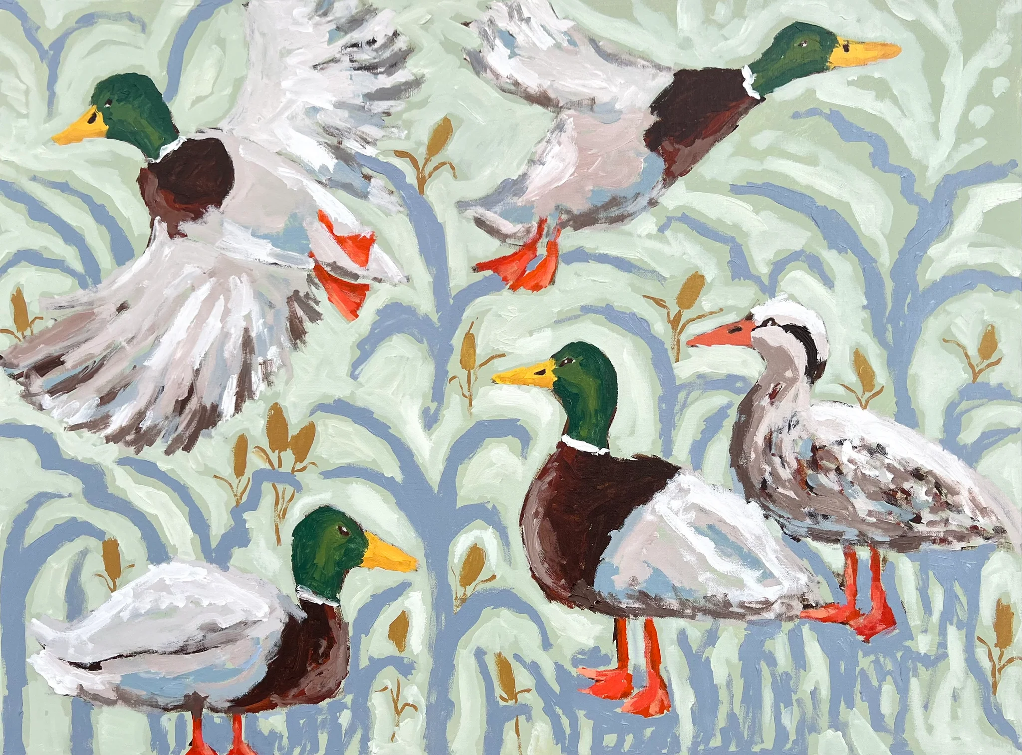 Bird In Bloom No.6 Print
