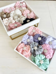 Pearl Embellished Signature Ruffled Baby Headband