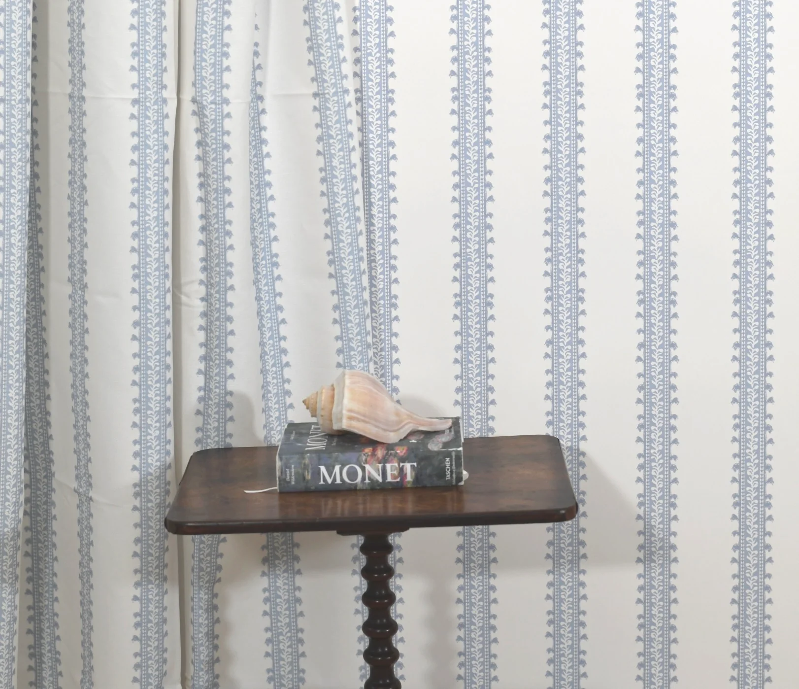 Forged Vine In Blue- Fabric
