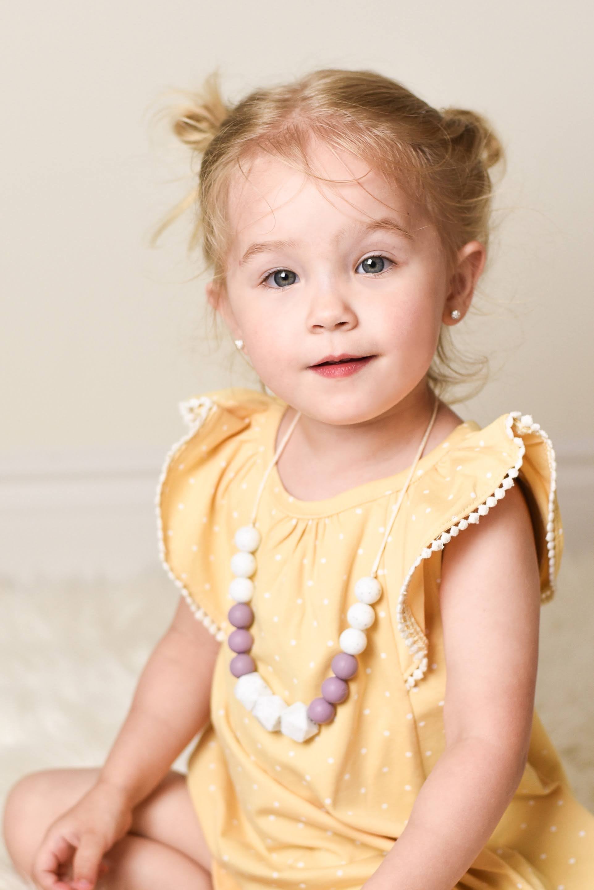Bubble Fidget Sensory Chew Necklace - Teething Sensory Necklace For Kids