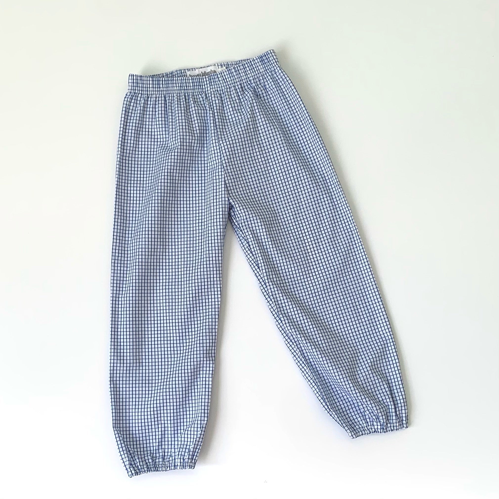 Windowpane Bubble Pants