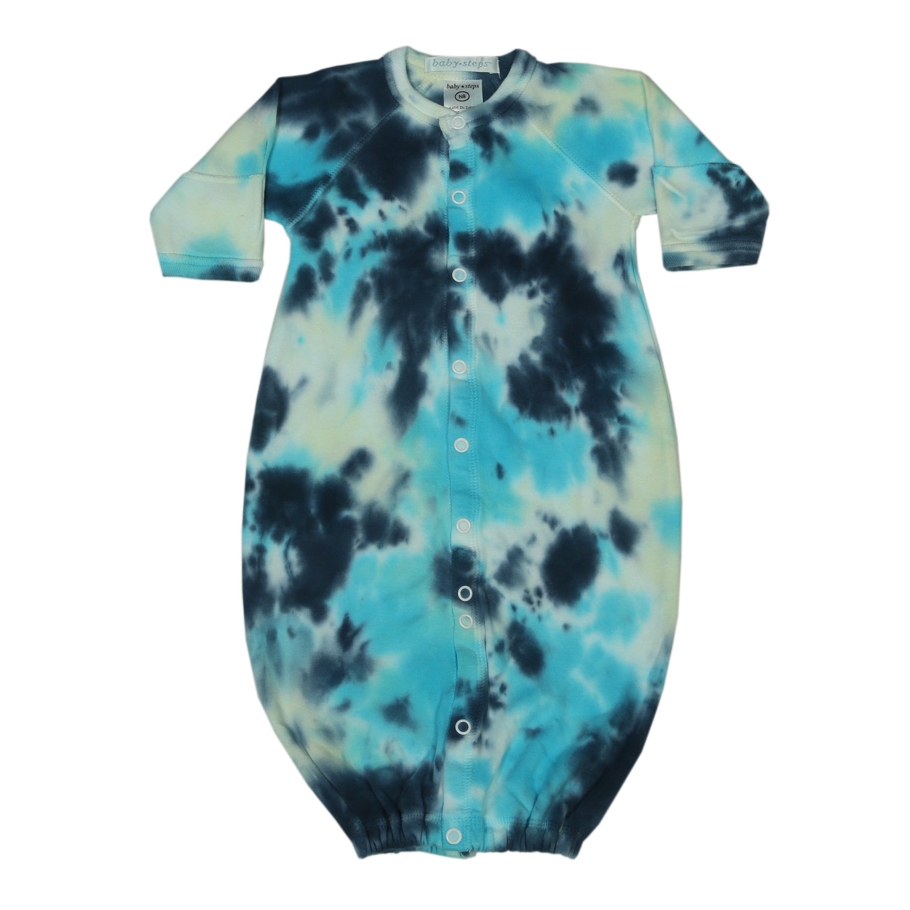 ️baby Tie Dye Converter Gown - Jordan