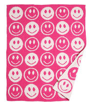 Luxury Soft Pink Happy Blanket